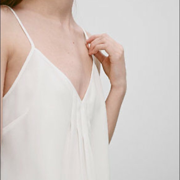 Aritzia Talula Waverly Blouse Light Pink Blush - Picture 5 of 16